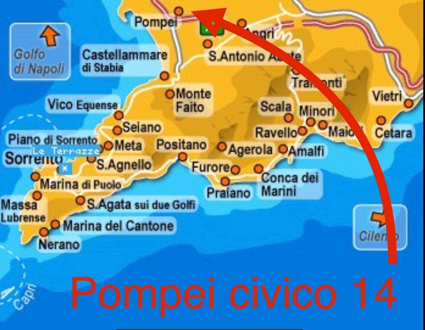 博斯科雷亚莱Pompei Civico 14公寓 外观 照片